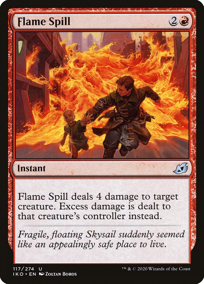 Flame Spill - Ikoria: Lair of Behemoths