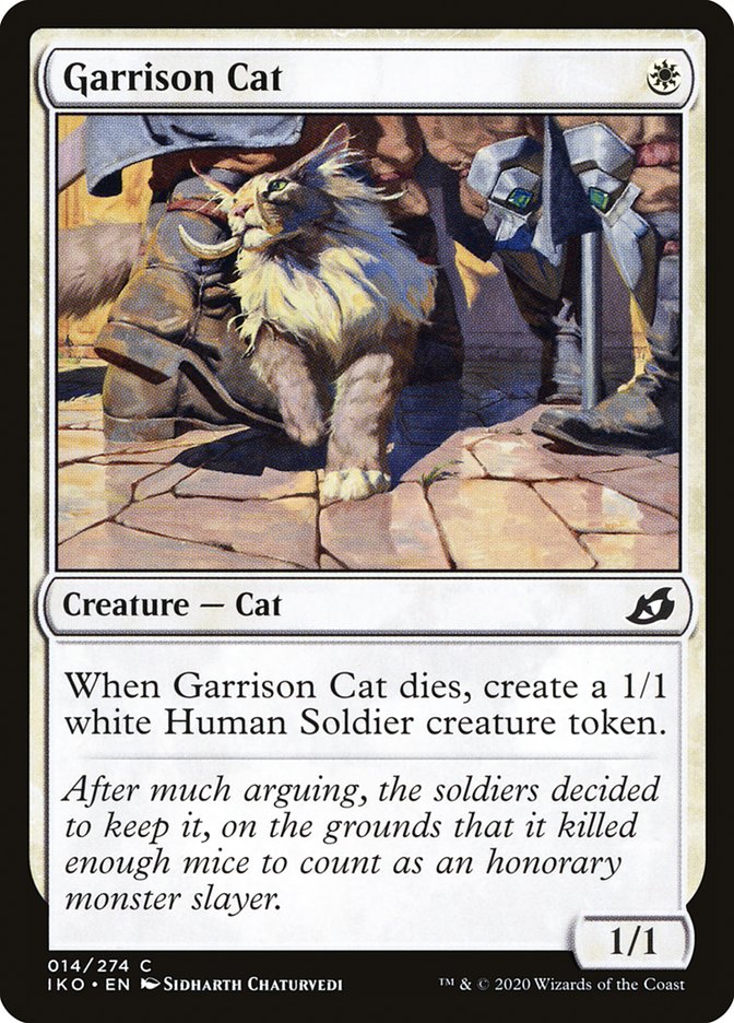 Garrison Cat - Ikoria: Lair of Behemoths
