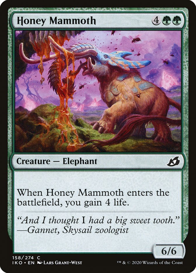 Honey Mammoth - Ikoria: Lair of Behemoths