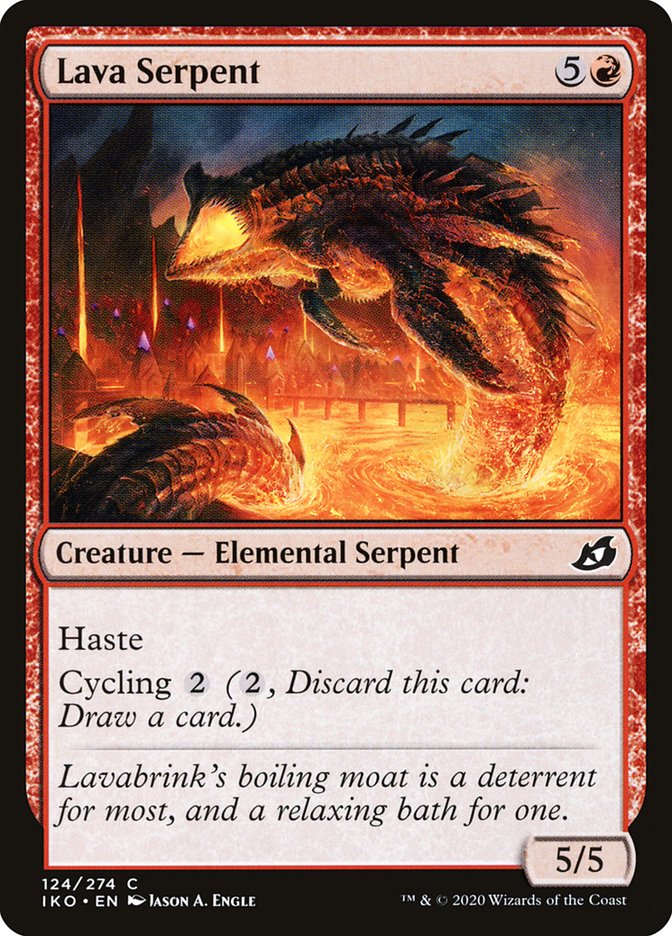 Lava Serpent - Ikoria: Lair of Behemoths (IKO)
