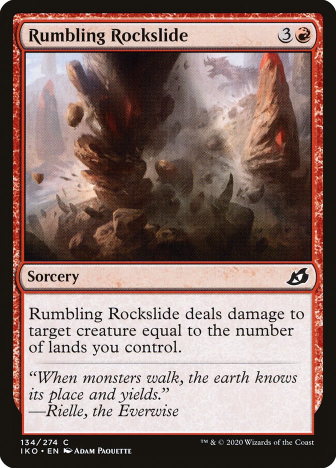 Rumbling Rockslide - Ikoria: Lair of Behemoths (IKO)