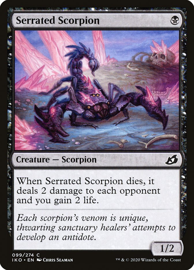 Serrated Scorpion - Ikoria: Lair of Behemoths (IKO)