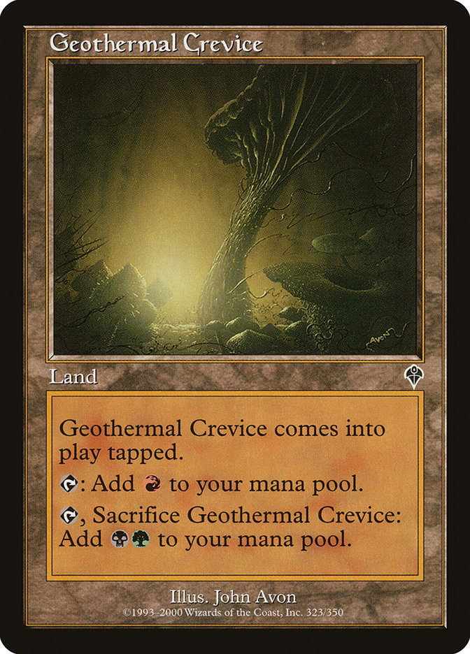 Geothermal Crevice - Invasion