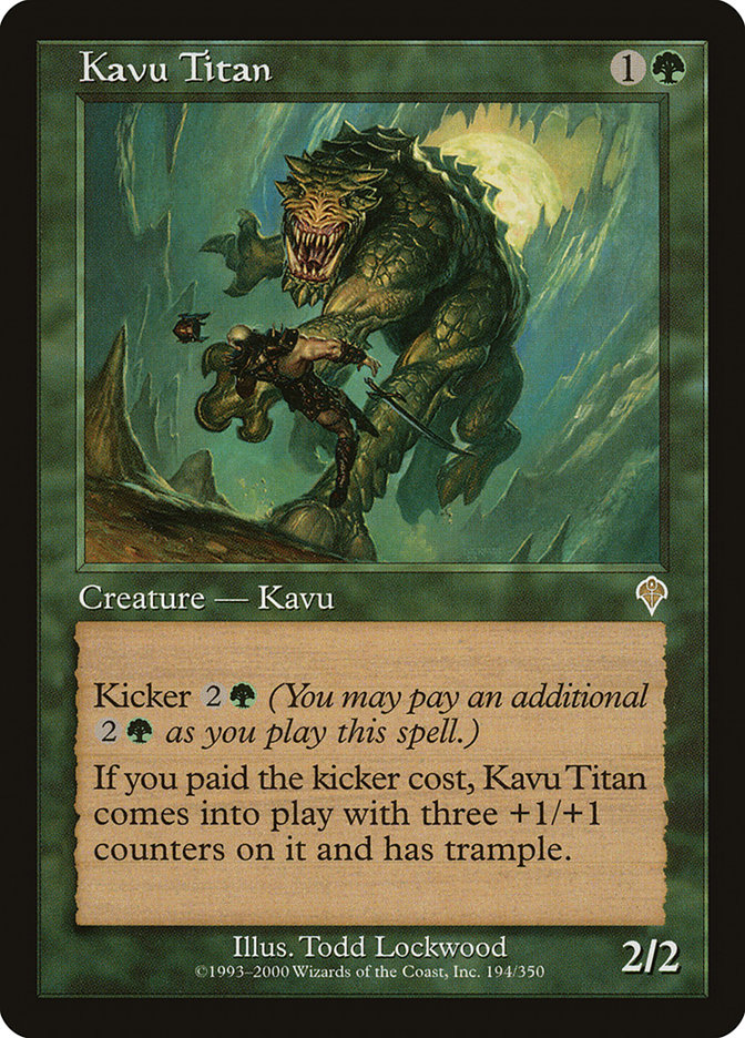 Kavu Titán - Invasion