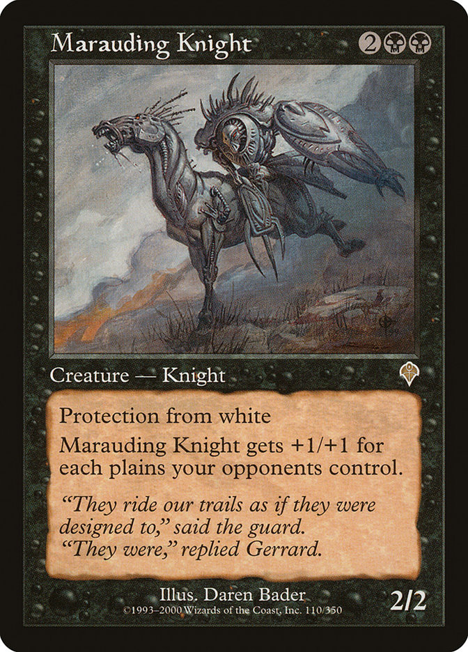 Marauding Knight - Invasion