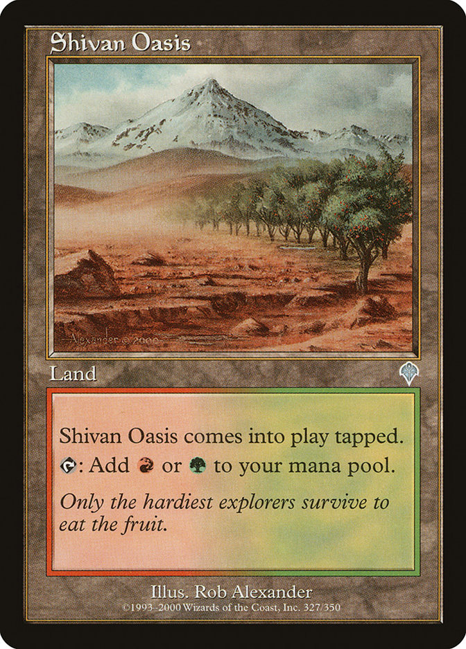Shivan Oasis - Invasion (INV)