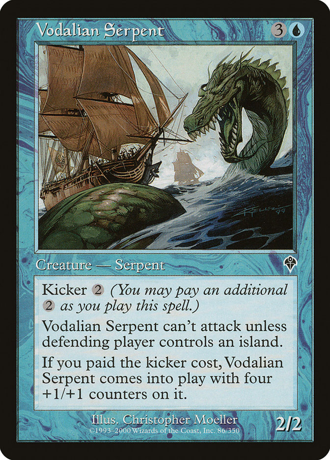 Vodalian Serpent - Invasion