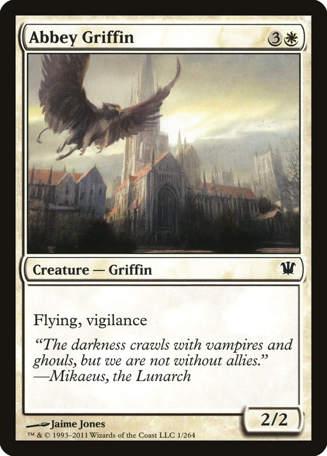 Abbey Griffin - MTG Card versions