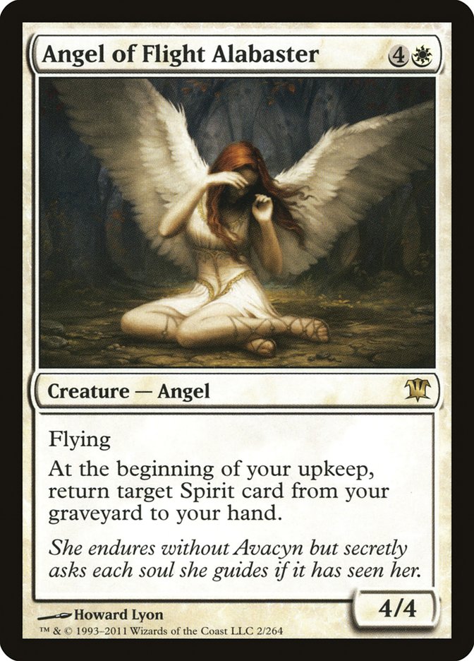 Angel of Flight Alabaster - MTG Card versions