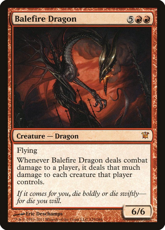 Balefire Dragon - Innistrad (ISD)