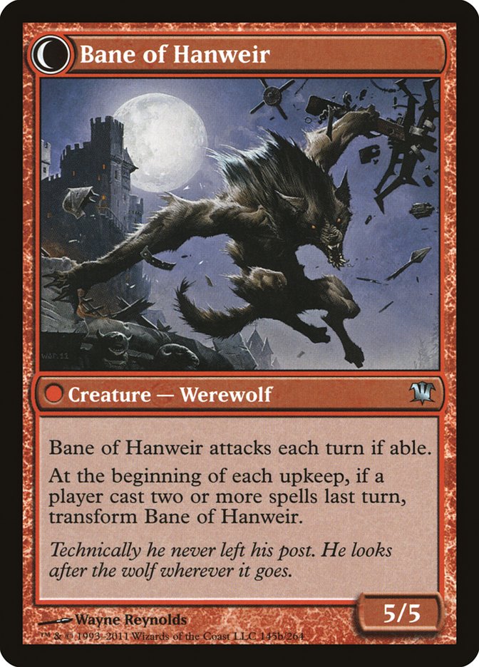 Hanweir Watchkeep // Bane of Hanweir - Innistrad