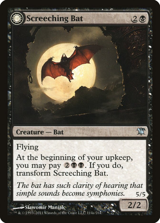 Screeching Bat // Stalking Vampire - Innistrad