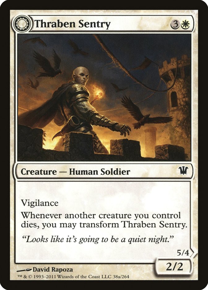 Thraben Sentry // Thraben Militia - Innistrad
