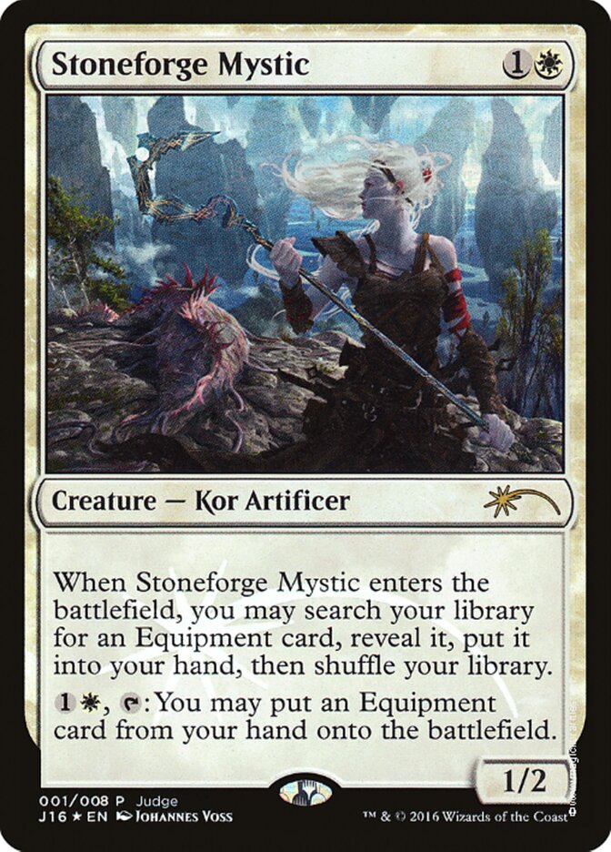 Stoneforge Mystic - MTG Card versions