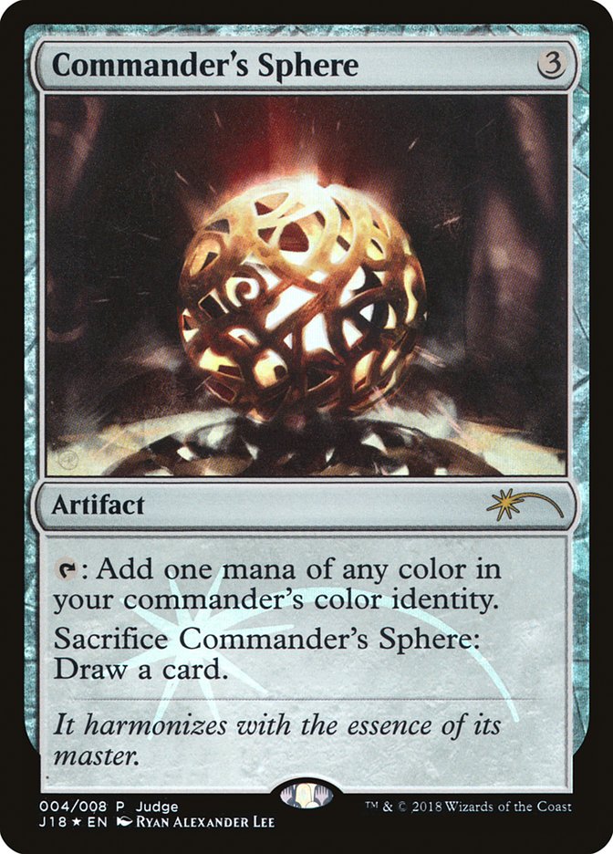 Commander's Sphere - MTG Card versions