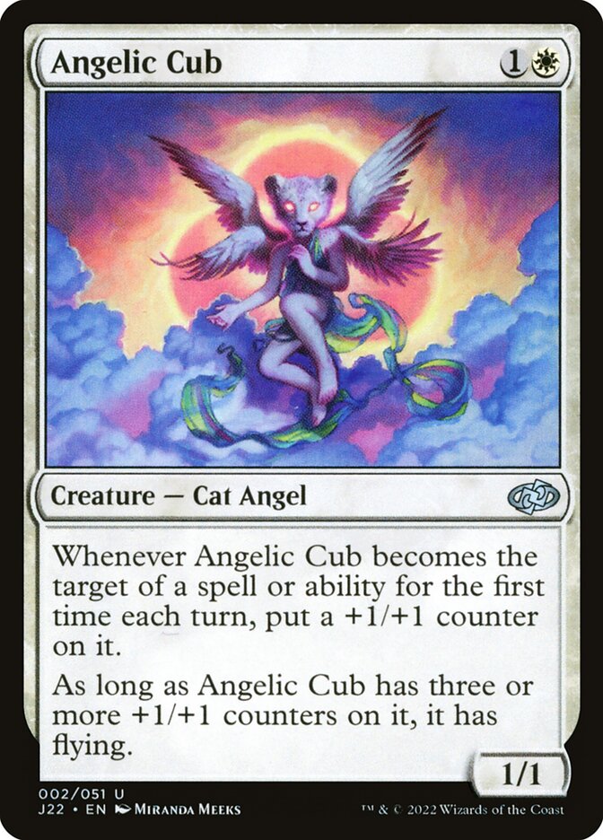 Angelic Cub - MTG Card versions