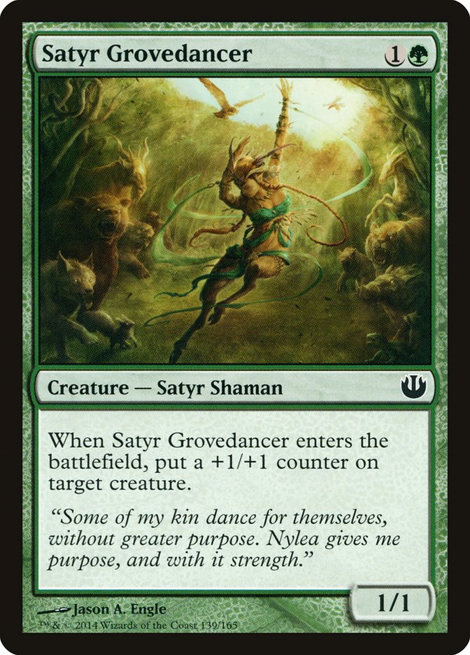 Satyr Grovedancer - Journey into Nyx