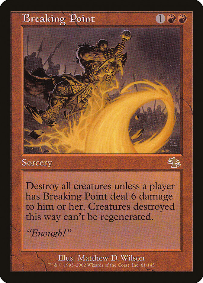 Breaking Point - Judgment (JUD)