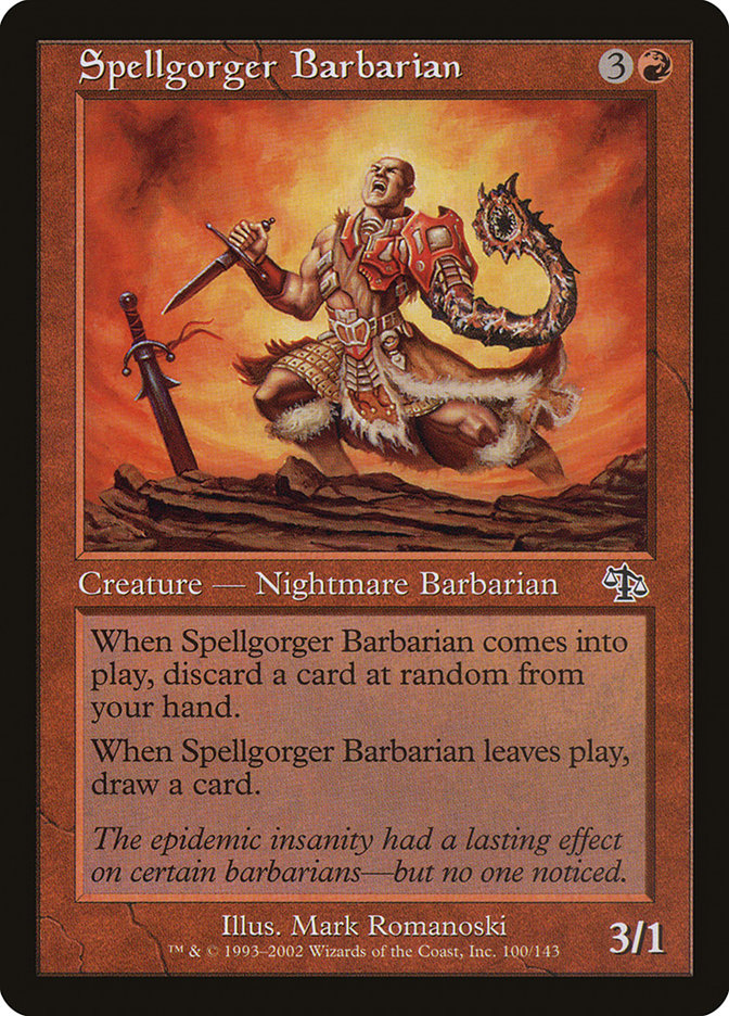 Spellgorger Barbarian - Judgment