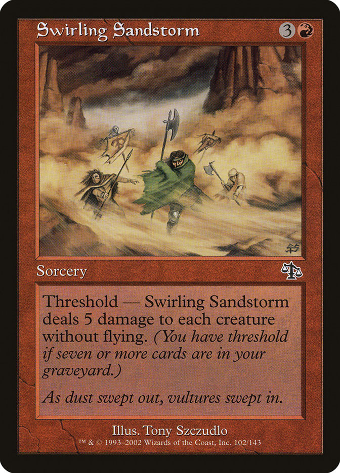 Swirling Sandstorm - Judgment