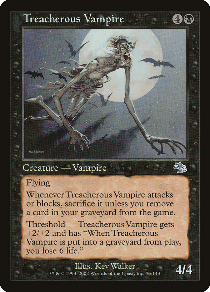 Treacherous Vampire - Judgment