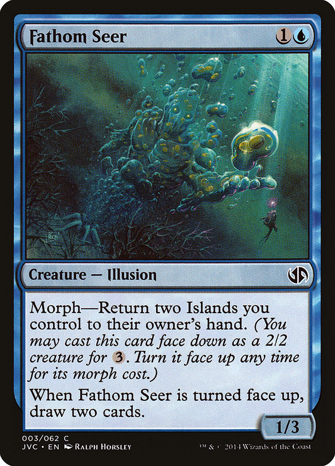 Fathom Seer - MTG Card versions