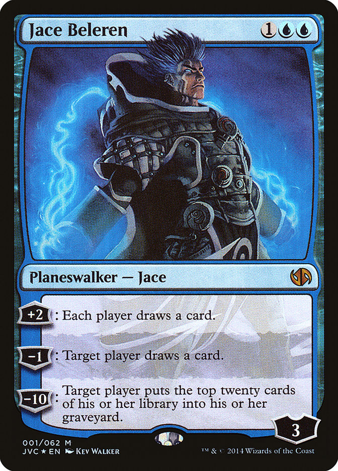 Jace Beleren - MTG Card versions