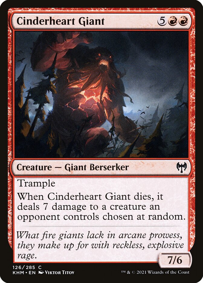 Cinderheart Giant - Kaldheim
