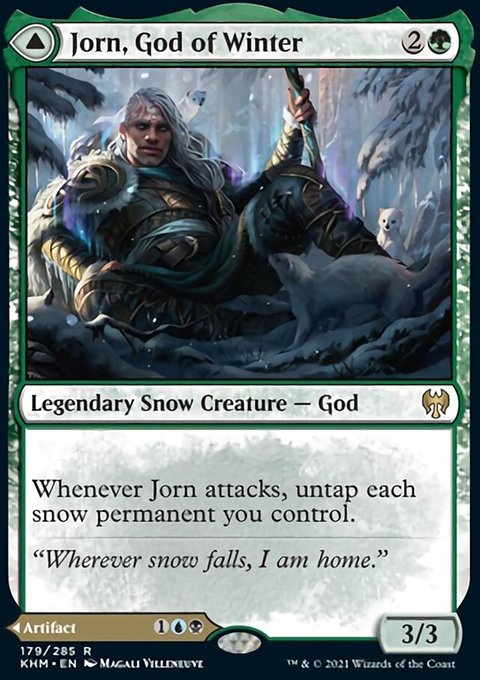 Jorn, God of Winter // Kaldring, the Rimestaff - Kaldheim (KHM)