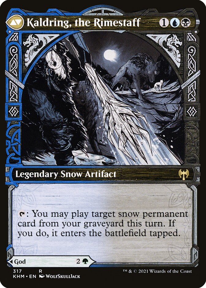 Jorn, God of Winter // Kaldring, the Rimestaff - Kaldheim (KHM)