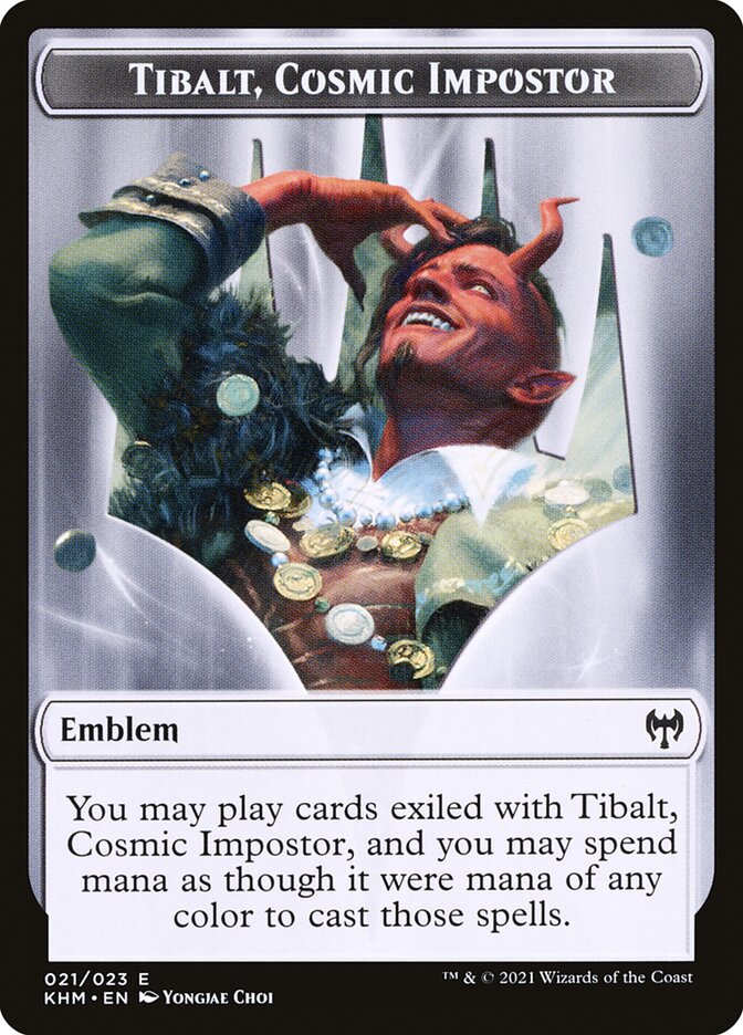 Tibalt, Cosmic Impostor Emblem - Kaldheim