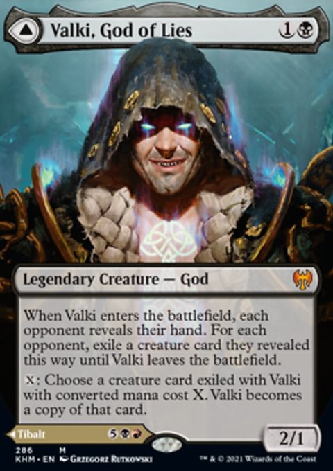Valki, God of Lies // Tibalt, Cosmic Impostor - Kaldheim (KHM)