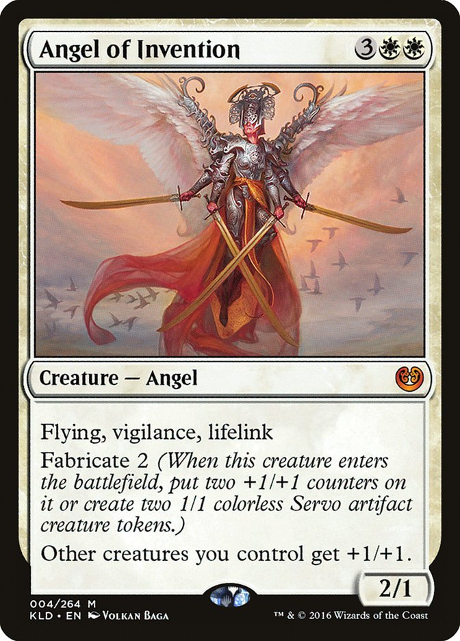 Angel of Invention - MTG Card versions
