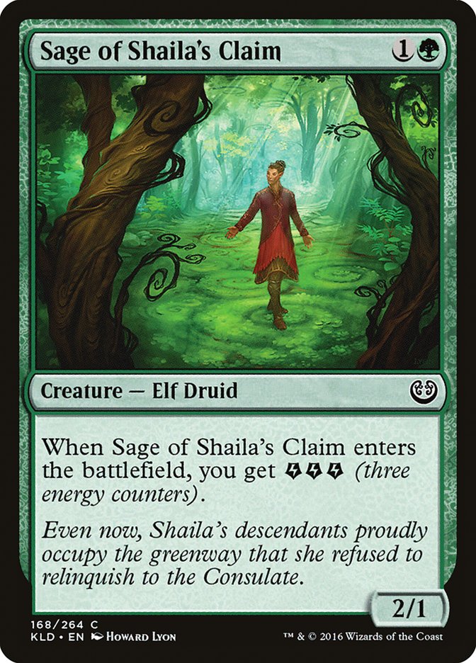 Sage of Shaila's Claim - Kaladesh (KLD)