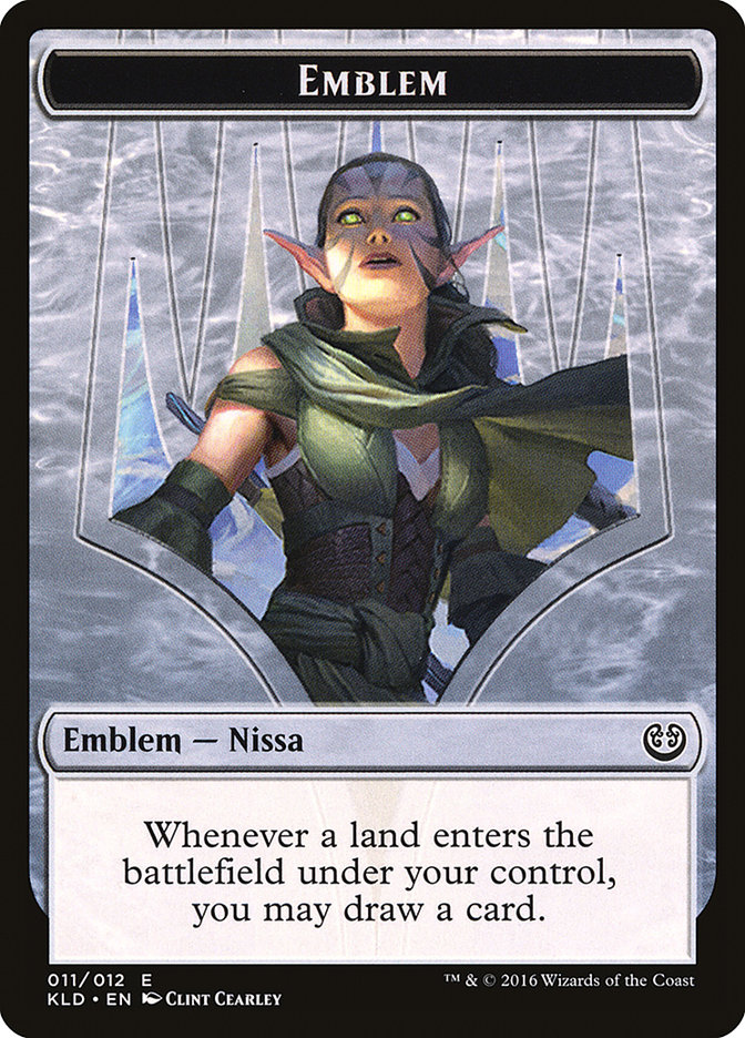 Nissa, Vital Force Emblem - Kaladesh