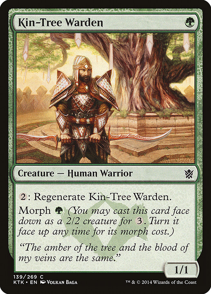 Kin-Tree Warden - Khans of Tarkir (KTK)