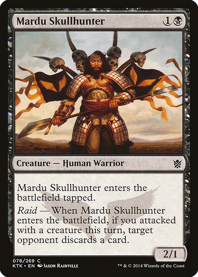 Mardu Skullhunter - Khans of Tarkir