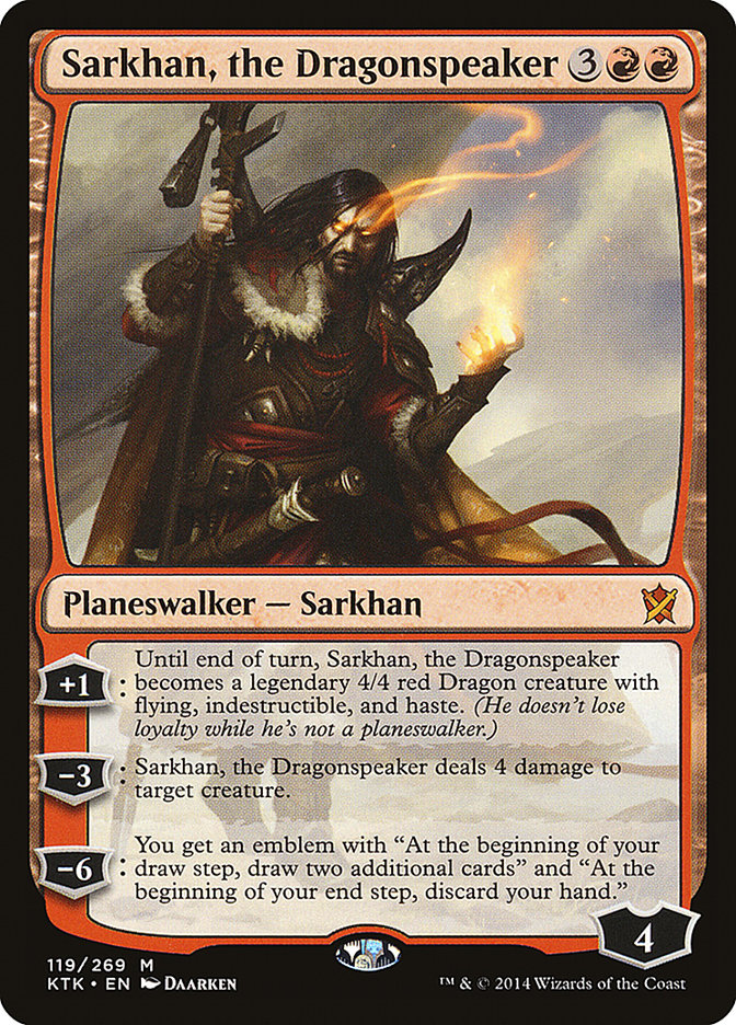 Sarkhan, the Dragonspeaker - Khans of Tarkir (KTK)