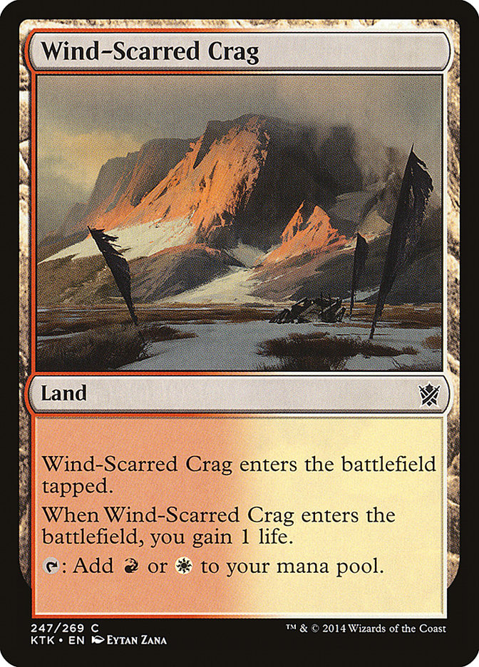 Wind-Scarred Crag - Khans of Tarkir (KTK)