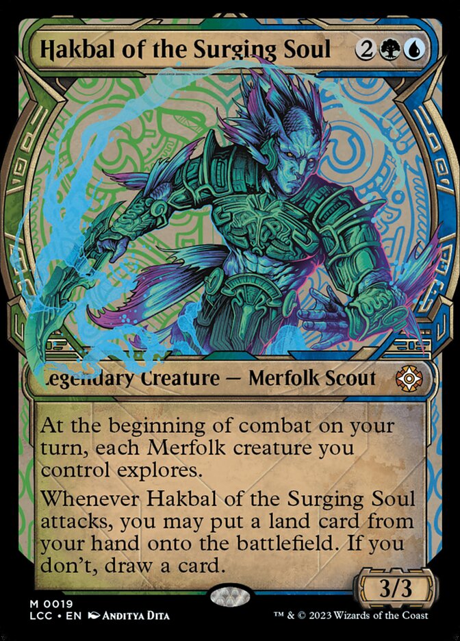 Hakbal of the Surging Soul - The Lost Caverns of Ixalan Commander (LCC)