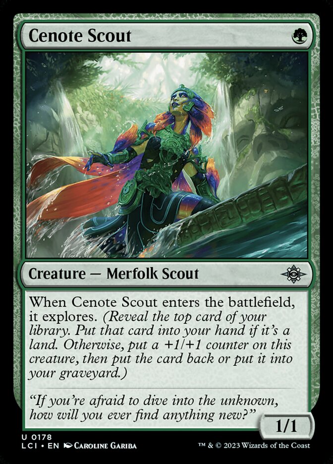 Cenote Scout - The Lost Caverns of Ixalan (LCI)
