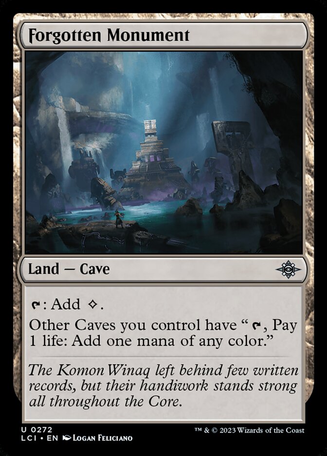 Forgotten Monument - The Lost Caverns of Ixalan