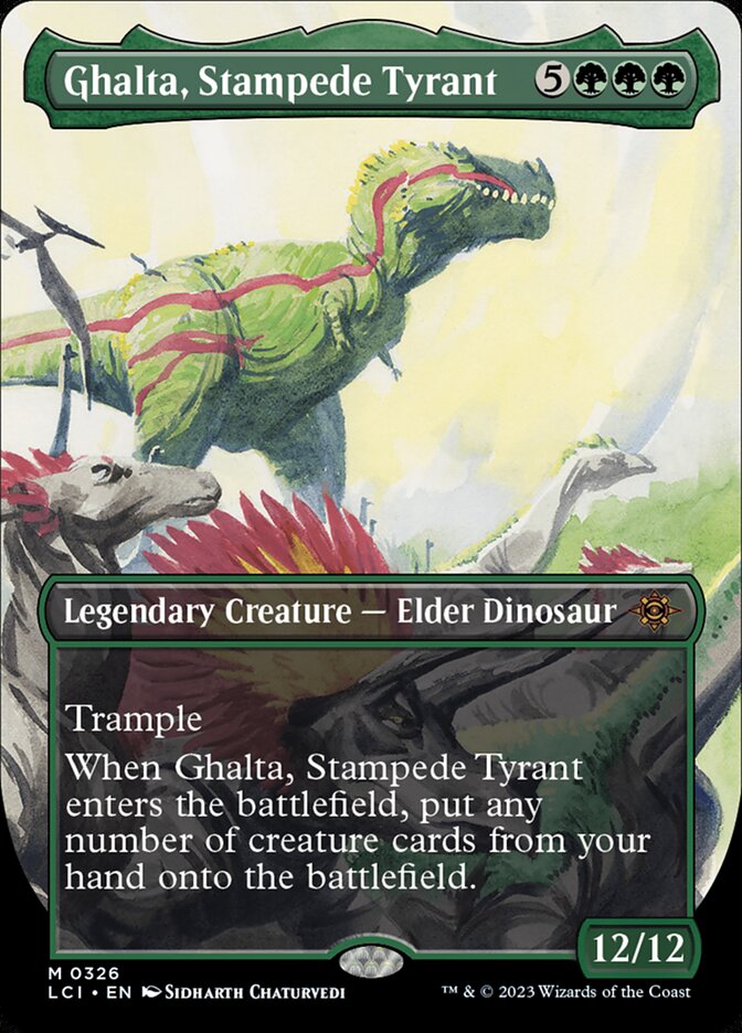Ghalta, Stampede Tyrant - The Lost Caverns of Ixalan (LCI)