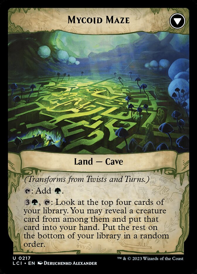 Twists and Turns // Mycoid Maze - The Lost Caverns of Ixalan