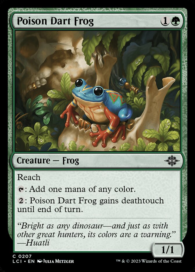Poison Dart Frog - The Lost Caverns of Ixalan