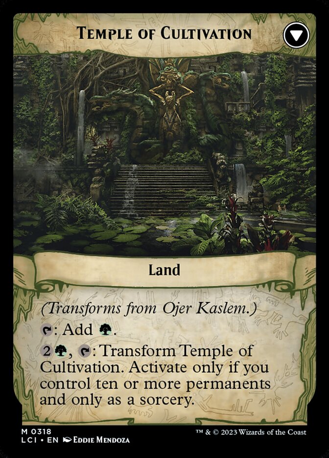 Ojer Kaslem, Deepest Growth // Temple of Cultivation - The Lost Caverns of Ixalan (LCI)