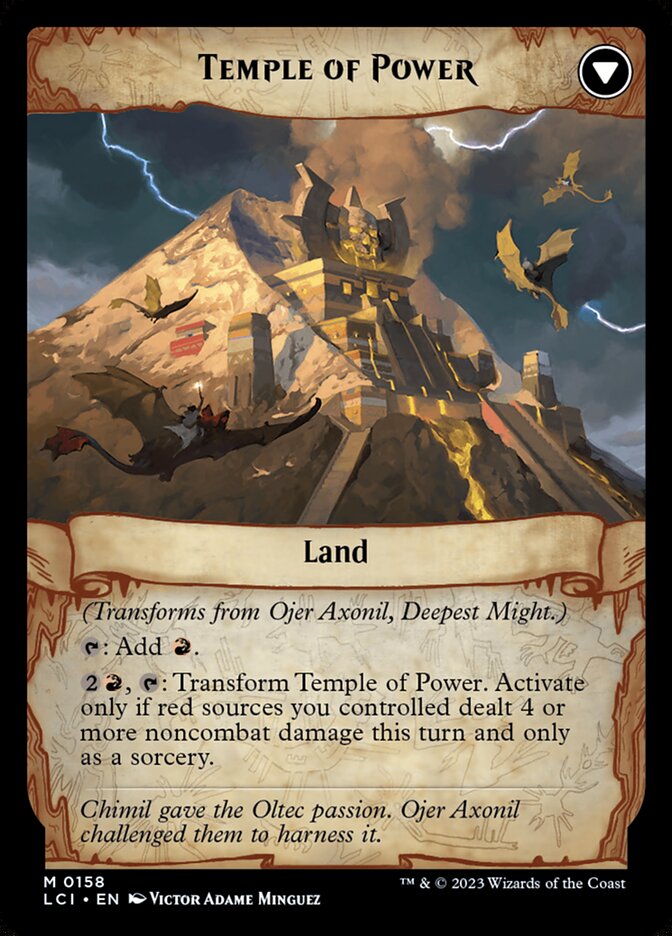 Ojer Axonil, Deepest Might // Temple of Power - The Lost Caverns of Ixalan (LCI)