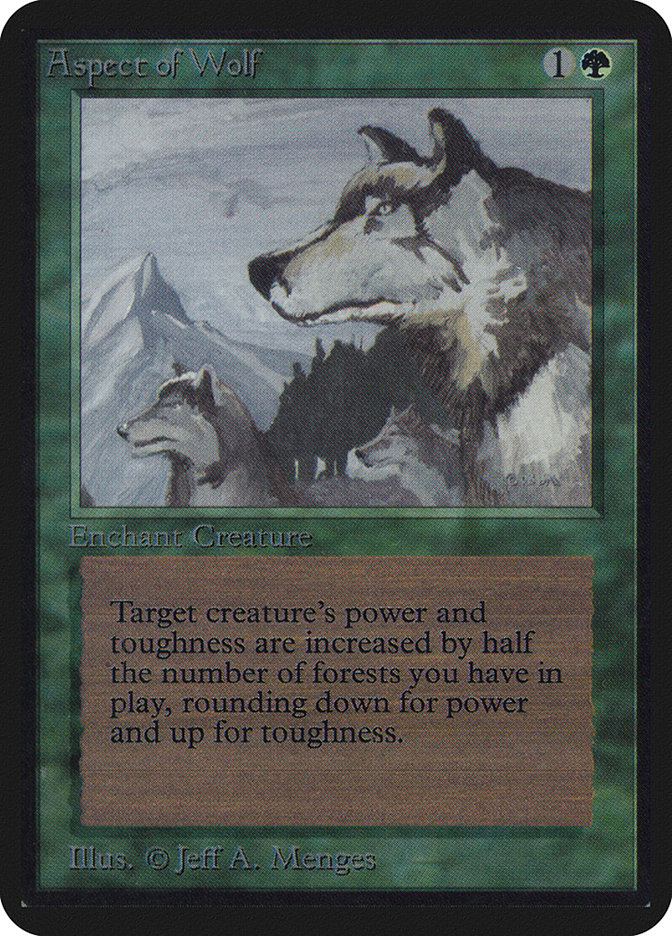 Aspect of Wolf - Limited Edition Alpha (LEA)