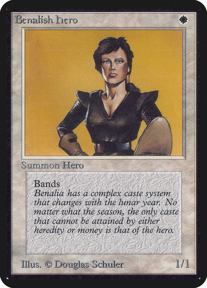 Benalish Hero - Limited Edition Alpha (LEA)