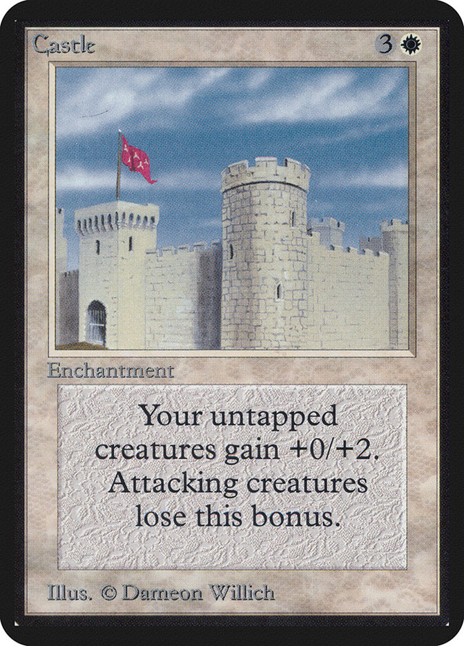Castle - Limited Edition Alpha (LEA)